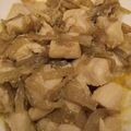 めんこ母さん's cooksnap of when they made 鶏胸肉とウドの味噌マヨ炒め.