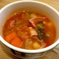 みっくぱん's cooksnap of when they made 温スープ♨圧力鍋de時短ミネストローネ♪.