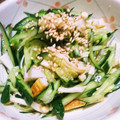 圧力鍋ごはん's cooksnap of when they made 柚子胡椒香るキュウリとえのきの和え物.
