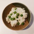 クックL8U9HI☆'s cooksnap of when they made グリーンピースご飯　.