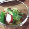 ちづこspirit's cooksnap of when they made トロっと美味♡蛸オクラ胡瓜のみぞれ酢和え.