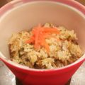 かかみQ's cooksnap of when they made 簡単☆紅生姜の炊き込みご飯.