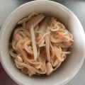 ma___111's cooksnap of when they made ササミとたらこマヨのパスタ.