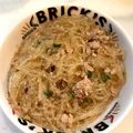 mokomokomokotan's cooksnap of when they made レンジで簡単☆ご飯がすすむ麻婆春雨。.