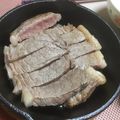 ごり23's cooksnap of when they made スキレットで絶品ステーキ♫.