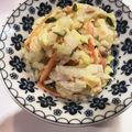 greenner's cooksnap of when they made 簡単♪給食の☆納豆サラダ☆.