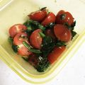 ﾐｰﾄﾊﾟｲママ's cooksnap of when they made お弁当に♪ほうれん草とプチトマトのナムル.