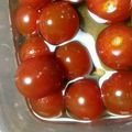 はっぱちゃん0814's cooksnap of when they made ミニトマトのピクルス 超簡単で美味しい♡.