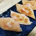 MKKTOK's cooksnap of when they made 餃子の皮でおつまみ☆クリーミーたこ焼き.