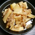 akko。's cooksnap of when they made 筍の簡単煮物～調味料は2つだけ第7弾✰.