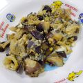 クック3KQMVB☆'s cooksnap of when they made 肉なしでガッツリ食べれる！茄子の味噌炒め.