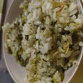 あゆたっくん's cooksnap of when they made 格安干し海老とあおさの磯風味炊き込みご飯.