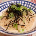 rie-tin's cooksnap of when they made めんつゆde明太パスタ.