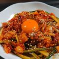 プニのふ04's cooksnap of when they made スゴく簡単！即席生ハムユッケ！.