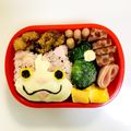 桂畑丸's cooksnap of when they made 話題入り感謝☆ジバニャン キャラ弁.