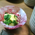 あず7225's cooksnap of when they made 焼きホタテと三つ葉のわさび和え.
