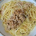 nagityama's cooksnap of when they made THE☆ツナと納豆パスタ！！.