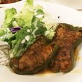 らん໒꒱'s cooksnap of when they made 具多め☆ チーズinピーマンの肉詰め♪.