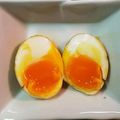 ネムサマ惑星's cooksnap of when they made ラーメン用のかんたん煮玉子.