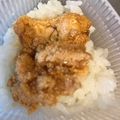 153m242's cooksnap of when they made お弁当に！タラコのバター醤油おにぎり.