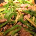 S＠ワシントンDC's cooksnap of when they made 豚じゃが青椒肉絲！.