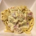 クックMMRGDG☆'s cooksnap of when they made シェフ直伝★簡単★絶品カルボナーラ.