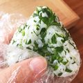hum86's cooksnap of when they made パクチー初心者✨パクチーおにぎり　.