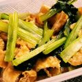 ｶｯﾊﾟ。's cooksnap of when they made 小松菜と薄揚げの煮浸し❤話題レシピ入り❤.