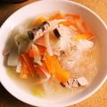 ふか谷's cooksnap of when they made 塩豚で☆ひらひら大根と人参のスープ.