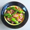 ryo2378's cooksnap of when they made 豚肉とアスパラの味噌にんにく炒め.