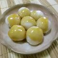 パグ桃's cooksnap of when they made みたらし団子＆小豆のせ抹茶団子.