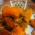 クックW2OESC☆'s cooksnap of when they made かぼちゃと鶏ひき肉カレー風味炒め.