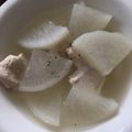 junarashi's cooksnap of when they made 簡単！鶏むね肉の大根スープ♡.