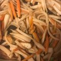 Funtrap's cooksnap of when they made 大根と油揚げとしらすのキンピラ.