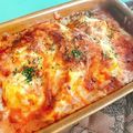 ☆糖質減らしてます☆'s cooksnap of when they made ﾐｰﾄｿｰｽをﾘﾒｲｸ☆豆腐ﾁｰｽﾞ焼き.