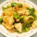 苺柚梨まま's cooksnap of when they made 苦くないピーマンと鶏肉のオイスタうま炒め.