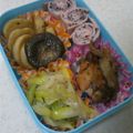 ｏひぃｏ's cooksnap of when they made キャラ弁おかずに♪　Ｗしそハム巻き.