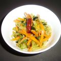 PARNELL's cooksnap of when they made セロリと人参のきんぴら.