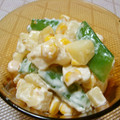 もりはん's cooksnap of when they made 新じゃがとスナップえんどうの胡麻マヨ和え.