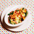 カレンガール's cooksnap of when they made かぼちゃ・ベーコン・いんげんのチーズ焼き.