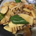 ふーちゃん８７３９'s cooksnap of when they made 豚肉とたけのこ簡単ピリ辛炒め.