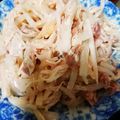 sakuho94's cooksnap of when they made めちゃお手軽♪ツナと大根のサラダ.