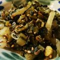 τомоко's cooksnap of when they made リメイクできる！野沢菜万能ふりかけ.