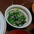 えみ_____'s cooksnap of when they made ニラとシーチキンの和え物.