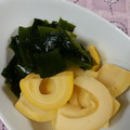 クックIEA950☆'s cooksnap of when they made ☆今が旬　竹の子とワカメの若竹煮☆☆☆.