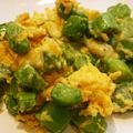 ダッフィーニーうに's cooksnap of when they made アスパラの卵とじ.