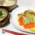 とよきんた's cooksnap of when they made 簡単！　ひら天と春キャベツのサッと煮.