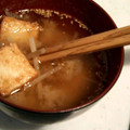 ＊アベリ＊'s cooksnap of when they made 厚揚げとごぼうのコク旨味噌汁♪.