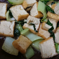 虎maman's cooksnap of when they made 簡単☆小松菜と厚揚げの炒め物.