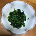 なみか☆'s cooksnap of when they made ほうれん草の胡麻和え.